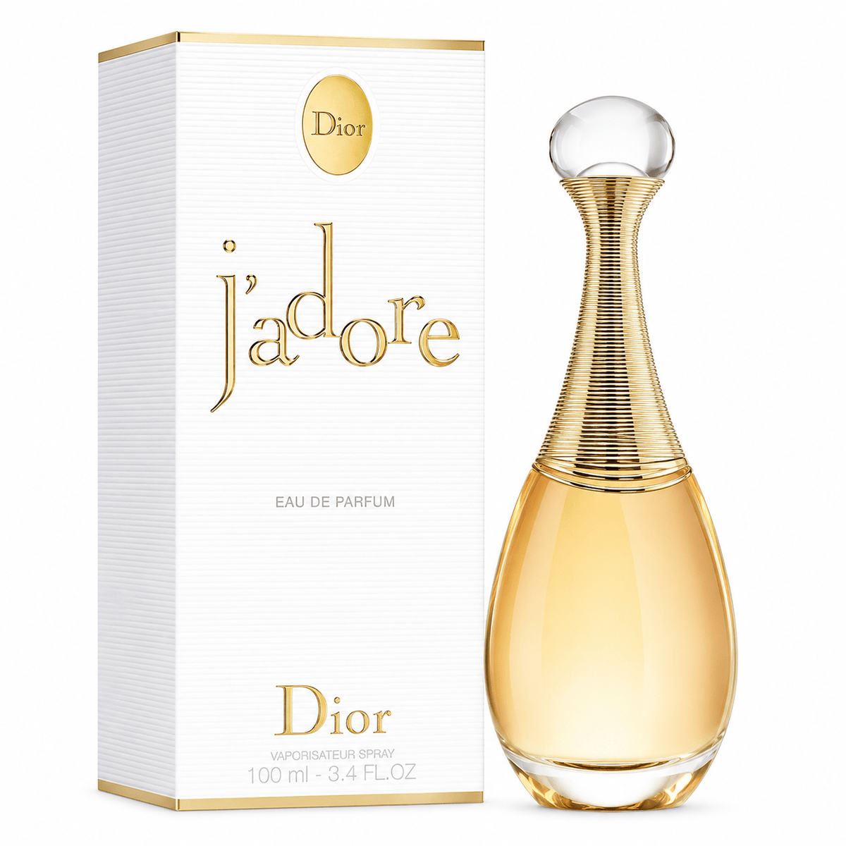 NEW J'adore by Christian Dior Eau De Parfum Spray for Women 3.4 Oz - Mugg Nest