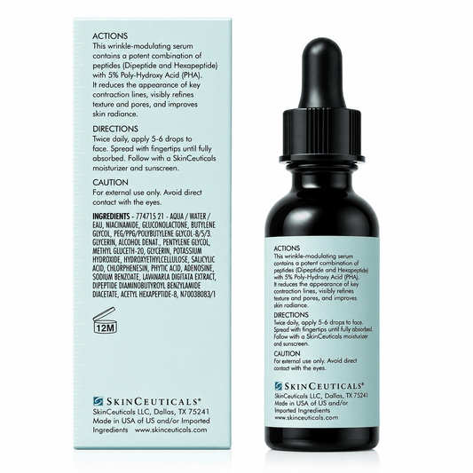 'Skinceuticals' P-TIOX Wrinkle-Modulating Peptide Serum 1 fl oz /30ml NEW SEALED - Mugg Nest