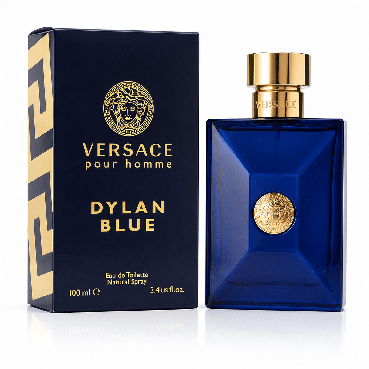 Versace Pour Homme Dylan Blue For Men Eau de Toilette 3.4 oz ~ 100 ml EDT Spray - Mugg Nest