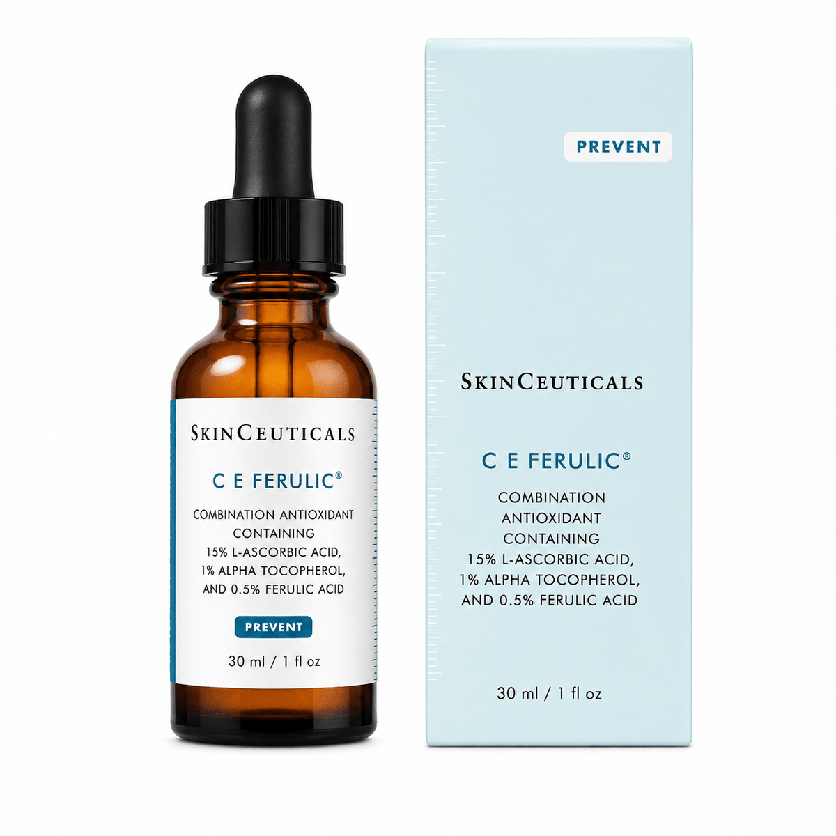 SkinCeuticals CE Ferulic Serum 15% Vitamin C 1oz –Fresh not Oxidized New (Real) - Mugg Nest