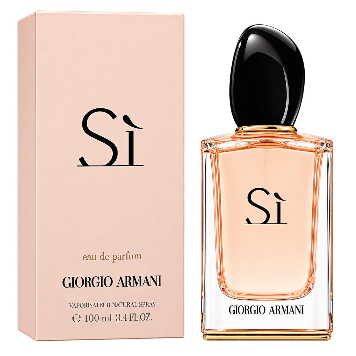 Giorgio Armani Si Eau de Parfum Spray 3.4oz/100ml, (1000000% Authentic) - Mugg Nest