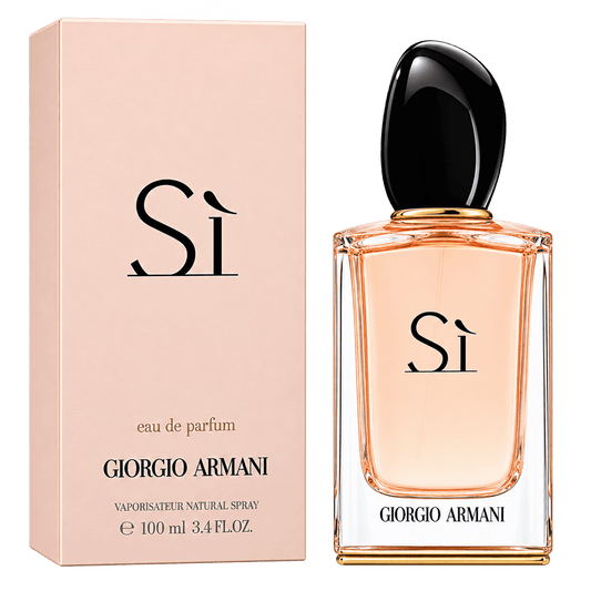Giorgio Armani Si Eau de Parfum Spray 3.4oz/100ml, (1000000% Authentic) - Mugg Nest