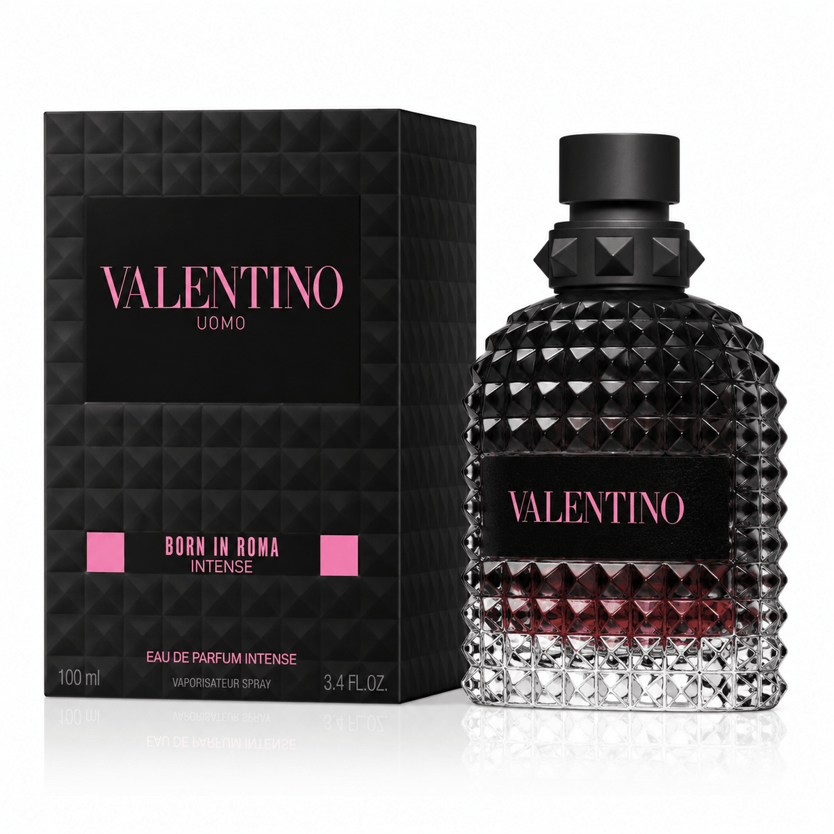 Valentino Uomo Born in Roma Intense 3.4 oz / 100 ml EDP Men's Perfume New In Box - Mugg Nest