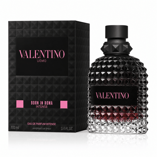 Valentino Uomo Born in Roma Intense 3.4 oz / 100 ml EDP Men's Perfume New In Box - Mugg Nest