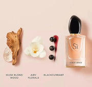 Giorgio Armani Si Eau de Parfum Spray 3.4oz/100ml, (1000000% Authentic) - Mugg Nest