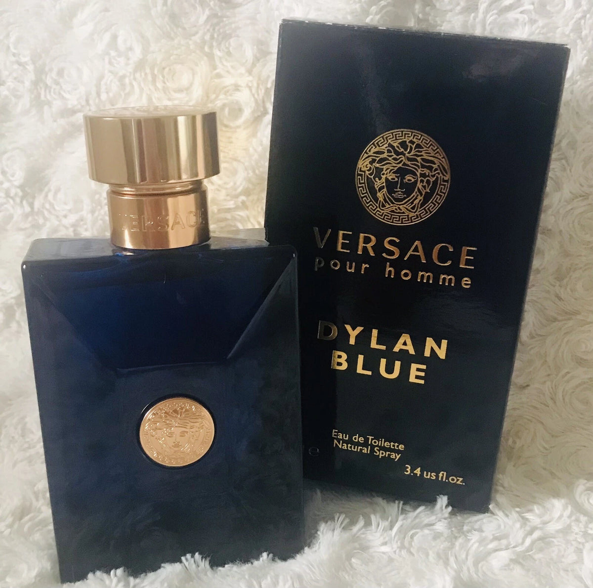 Versace Pour Homme Dylan Blue For Men Eau de Toilette 3.4 oz ~ 100 ml EDT Spray - Mugg Nest