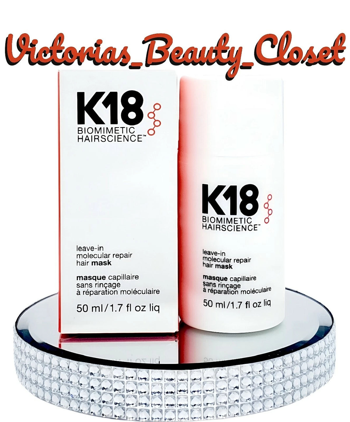 K18 Leave-In Molecular Repair Hair Mask FULL SIZE 50ml/1.7oz. RP$75 NEW!! - Mugg Nest
