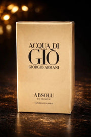 Acqua Di Gio Absolu by Giorgio Armani 4.2 oz / 125ml EDP Cologne Men New In Box - Mugg Nest