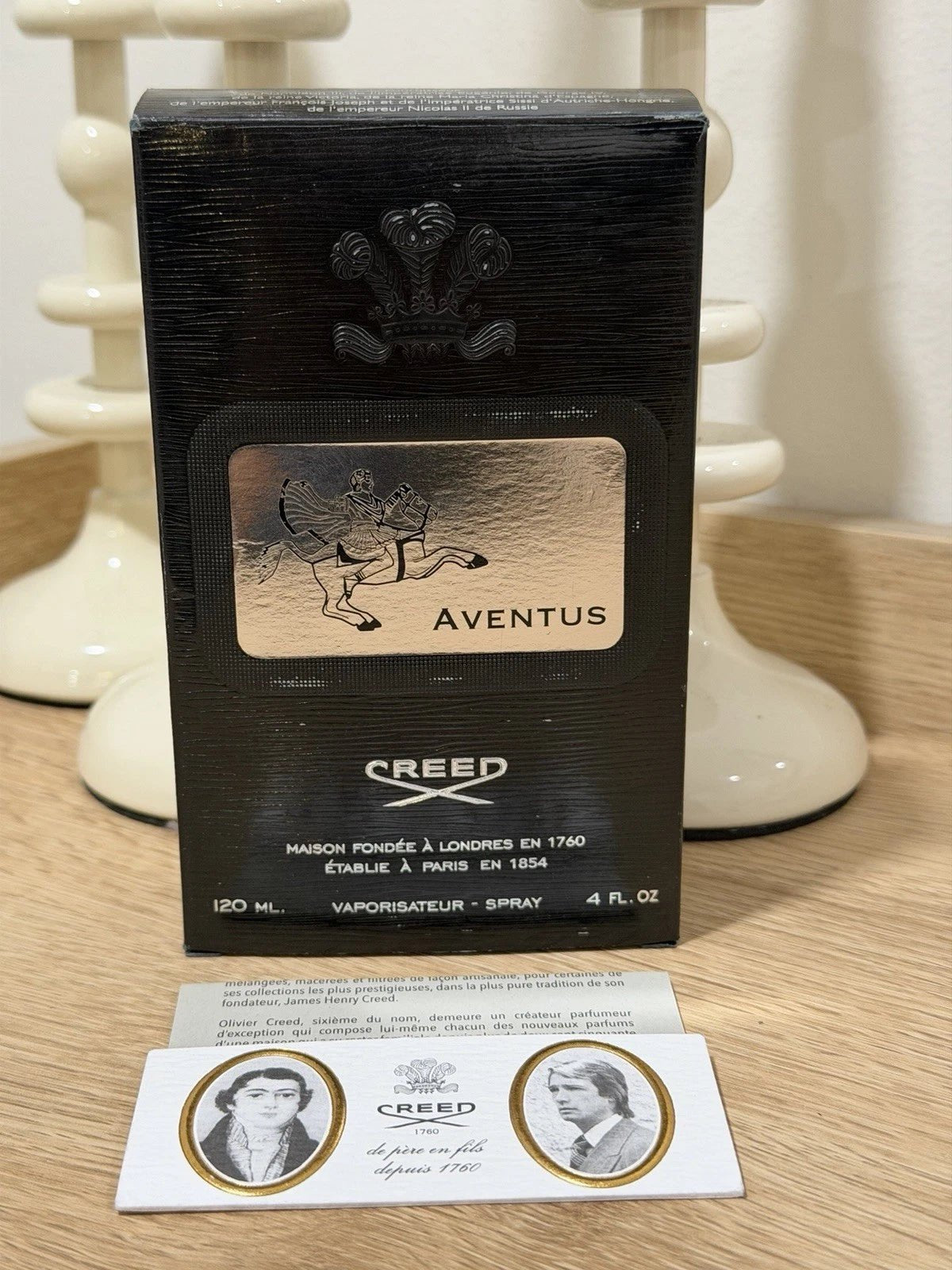 Creed Aventus 120 ml Empty Box – Batch 17Q11 | Authentic Original Packaging - Mugg Nest