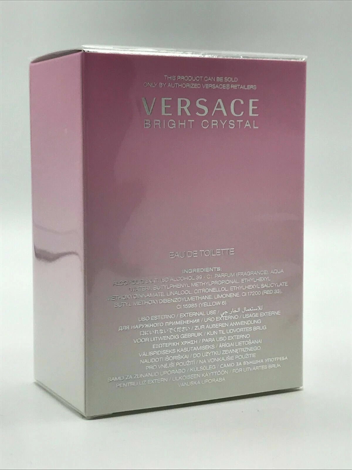 Versace Bright Crystal Women Perfume Edt Spray 1.0 oz New In Box - Mugg Nest