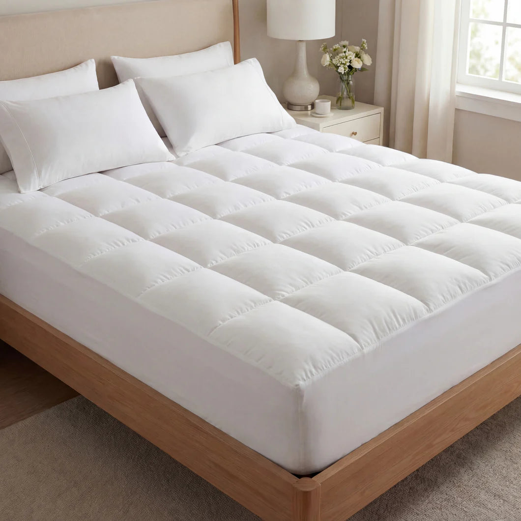 Premium Quilted 1000GSM Luxury Extra Thick Mattress Topper