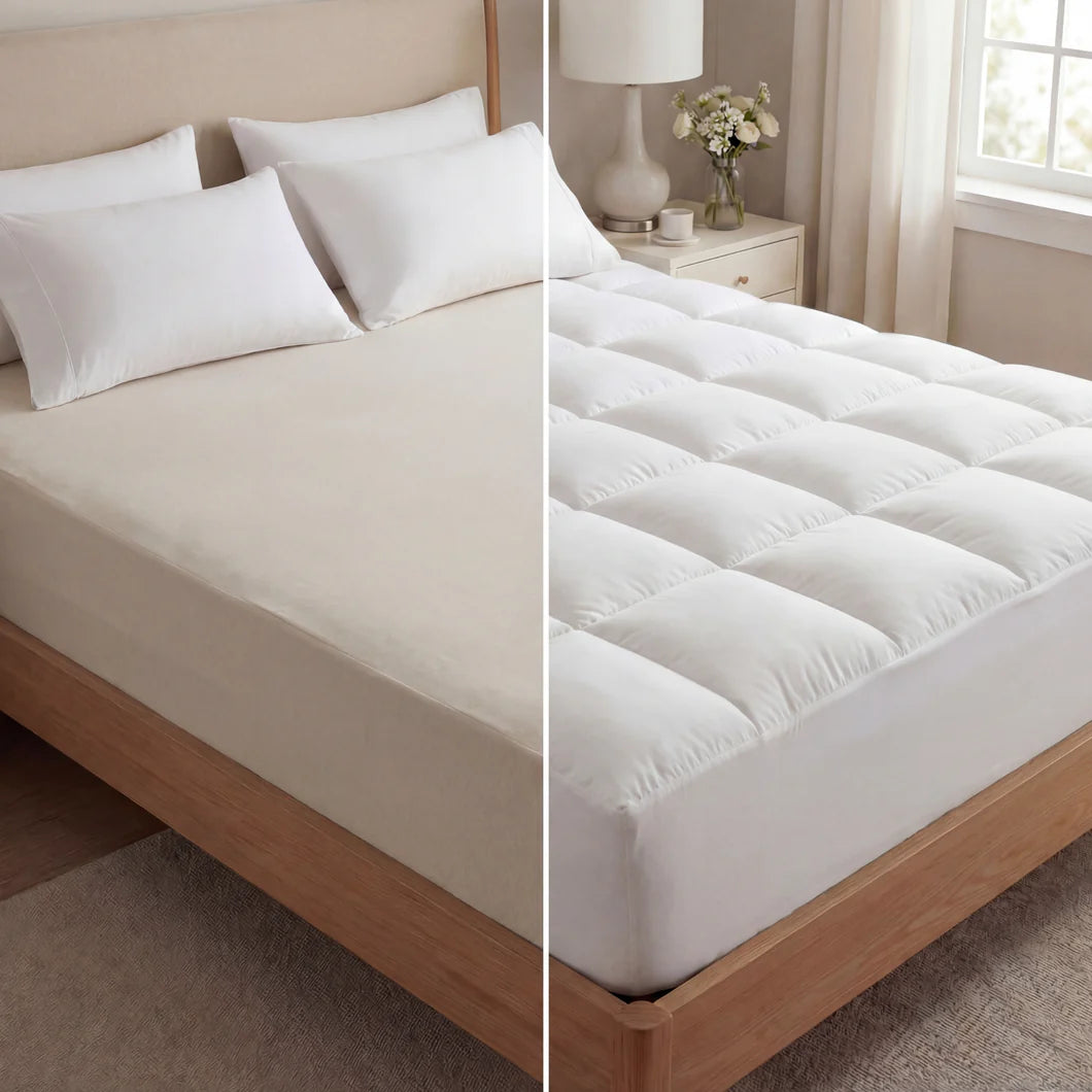 Premium Quilted 1000GSM Luxury Extra Thick Mattress Topper