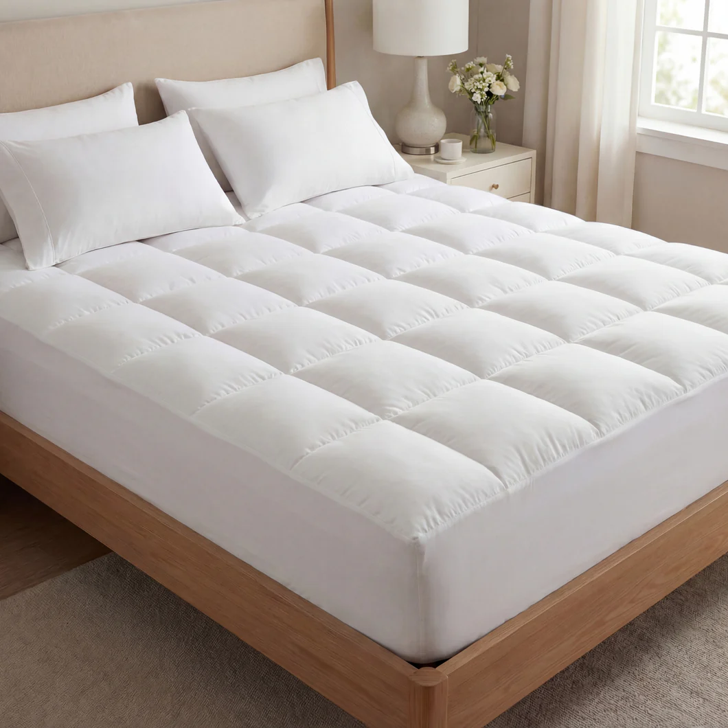 Premium Quilted 1000GSM Luxury Mattress Topper